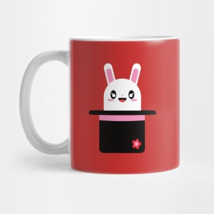 Cute Rabbit In Magicians Hat Mug